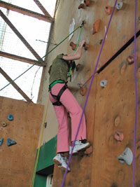 mur d'escalade
