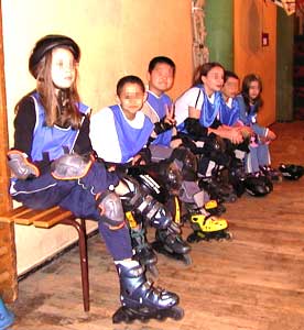 les bleus